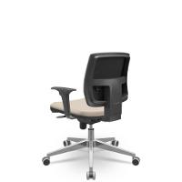 Cadeira Brizza Soft Executiva Vinil Bege - 3