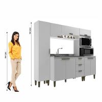 Cozinha Carol 4 Peças J Carvalho Branco - 2