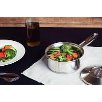 Panela Tramontina Solar Em Aço Inox Fundo Triplo Com Tampa E Cabo 16 Cm 1,4 L - 3