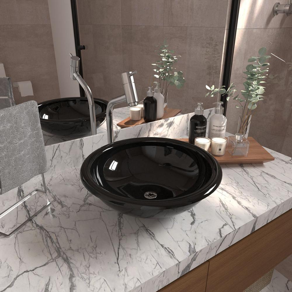 Kit Cuba De Apoio Lume Com Válvula Abs E Torneira Dl08 - 2