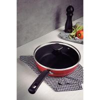 Frigideira Funda Tramontina Com Tampa Sicília Excellent Vermelho 24 Cm 2,5 L - 2