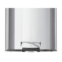 Lixeira Com Pedal Tramontina Brasil Em Aço Inox Com Balde Interno 20 L - 2