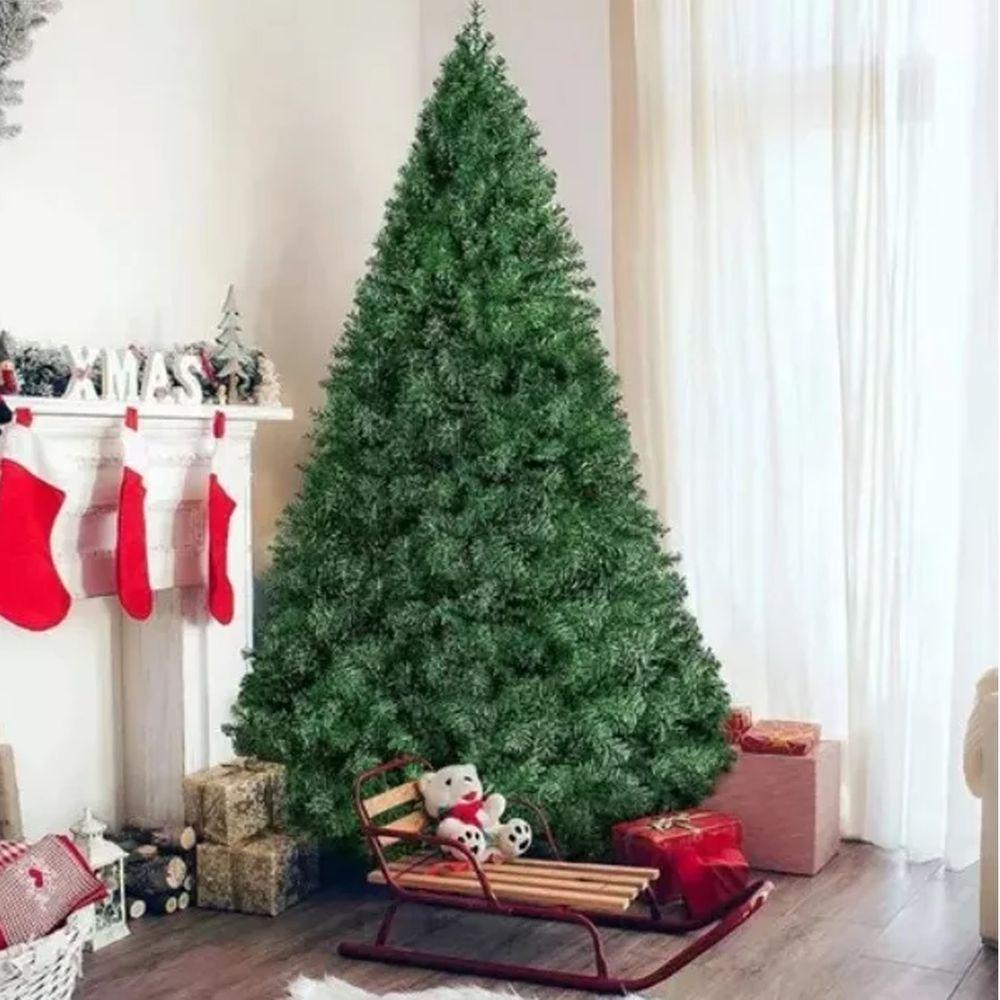 Árvore De Natal Pinheiro Luxo 1,80 M Com 800 Galhos E Pé De Metal - 3