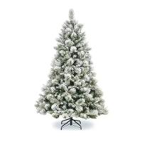 Árvore De Natal Pinheiro Luxo Nevado 3 M Com 2.500 Galhos E Pé De Metal - 1