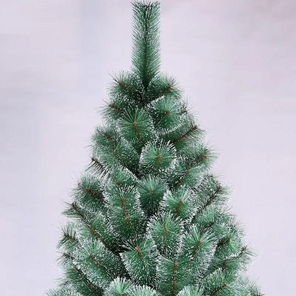 Árvore De Natal Luxo Com Flocos De Neve 210 Cm E 345 Galhos - 3