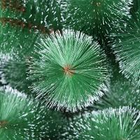 Árvore De Natal Luxo Com Flocos De Neve 210 Cm E 345 Galhos - 2