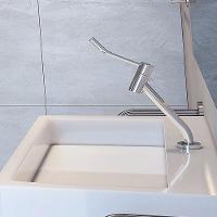 Torneira Para Banheiro Docol Nova Benefit Com Alavanca De Mesa Chrome - 2