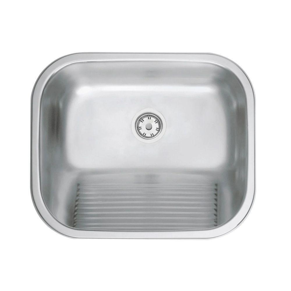 Tanque De Encaixe Tramontina Hera 34 L Em Aço Inox Acetinado 50x40 Cm - 1