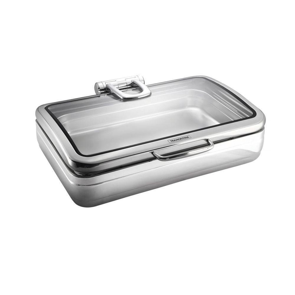 Rechaud Tramontina Com Tampa Basculante E Cuba Gn 1/1 9,06 L - 1