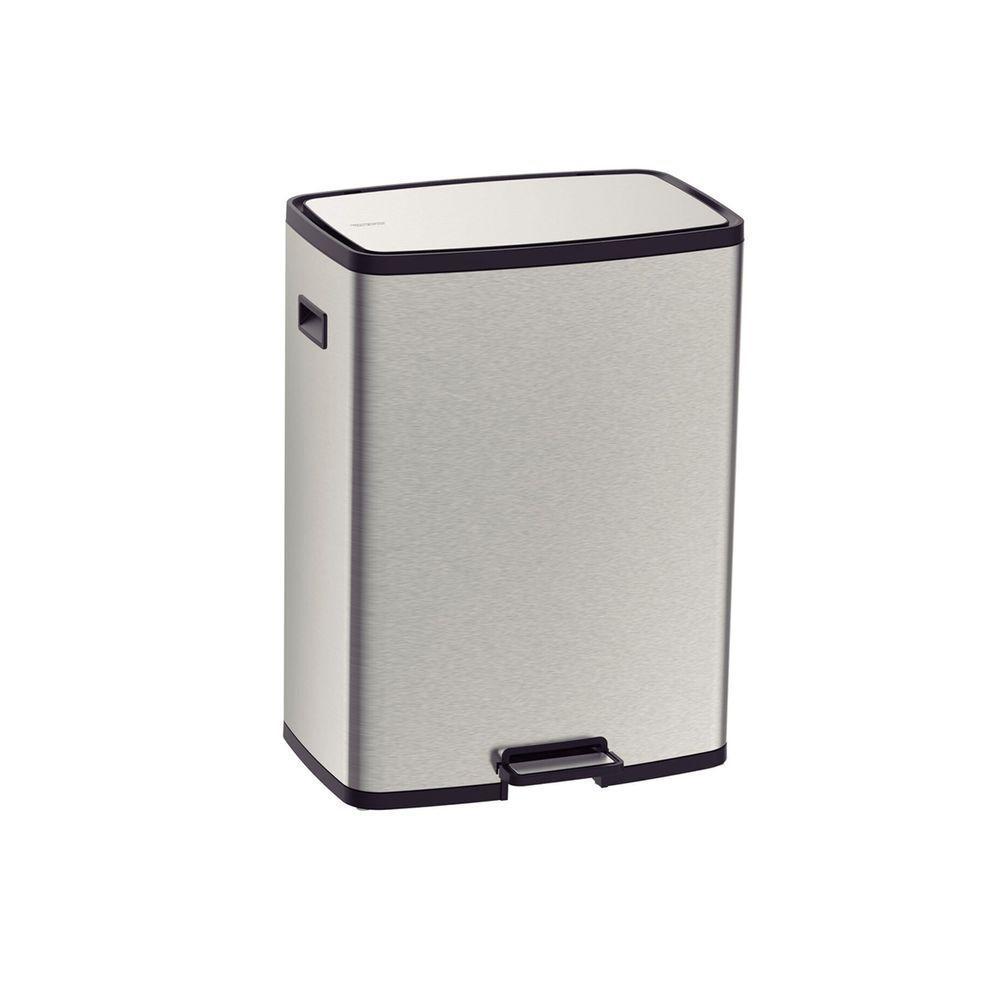 Lixeira Tramontina Octos Em Aço Inox Com Balde Removível E Pedal 45l - 1