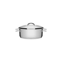 Caçarola Tramontina Rasa Solar Em Aço Inox Com Tampa 16 Cm 1,4 L - 1