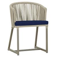 Cadeira De Jantar Noronha Alumínio Fendi E10 Trama Original Rami - 1