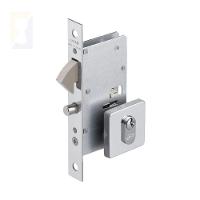 Fechadura Porta De Correr Externa 1365 Polida Imab Cromada - 1