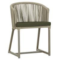 Cadeira De Jantar Noronha Alumínio Fendi E13 Trama Original Rami - 1