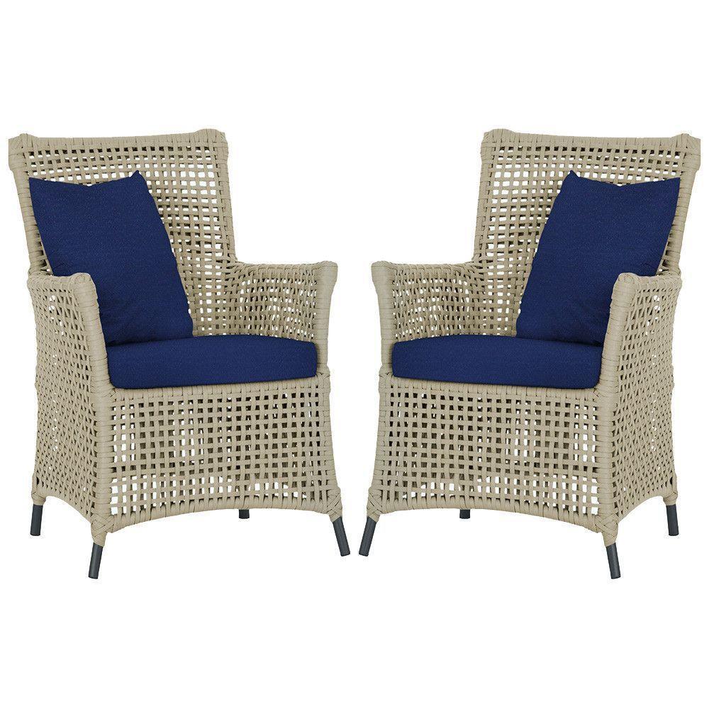 Poltronas Igapó Alumínio Pintura Preta Corda Náutica E10 Rami - 1