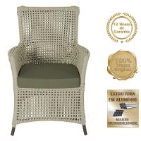 Poltronas Igapó Alumínio Pintura Marrom Corda Náutica E13 Rami - 5