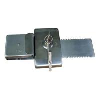 Fechadura Jbm Encaixe Para Portas De Vidro De Correr Escovado - 2