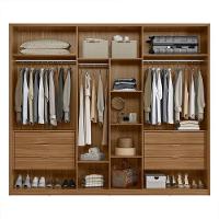 Guarda Roupa Casal Atrice 6 Portas Amêndola Touch Com 2 Espelhos - Demartêz Amêndola Touch - 3