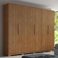 Guarda Roupa Casal Atrice 6 Portas Amêndola Touch Com Pés - Demartêz Amêndola Touch - 1