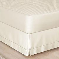 Saia Para Cama Box King Ponto Palito Palha - 1
