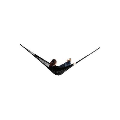 Rede De Dormir Camping Nylon Impermeavel Preto