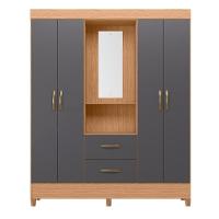 Guarda Roupa Capelinha Dubai Freijó Titanium - 2