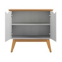 Buffet Com 2 Portas Colombo Branco Acetinado - 3