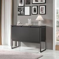 Buffet 3 Portas Elegante Noronha - Preto Onix Preto Onix - 1