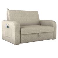 Sofá Cama Com Baú 2 Lugares Raheny Linho - 5