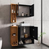 Conjunto Banheiro Catalina Preto Fosco Naturalle - 4