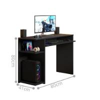 Mesa Computador Gamer Poláris Preta - 3