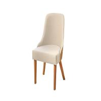 Conjunto Mesa De Jantar Caribe Laminado 1,35m Com 4 Cadeira Beatriz Couro Caramelo E Linho Bege - 6