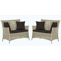 2 Sofás Área Externa Igapó Alumínio Fendi Corda Náutica E9 Rami - 1