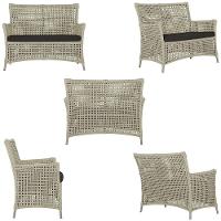 2 Sofás Área Externa Igapó Alumínio Fendi Corda Náutica E9 Rami - 9