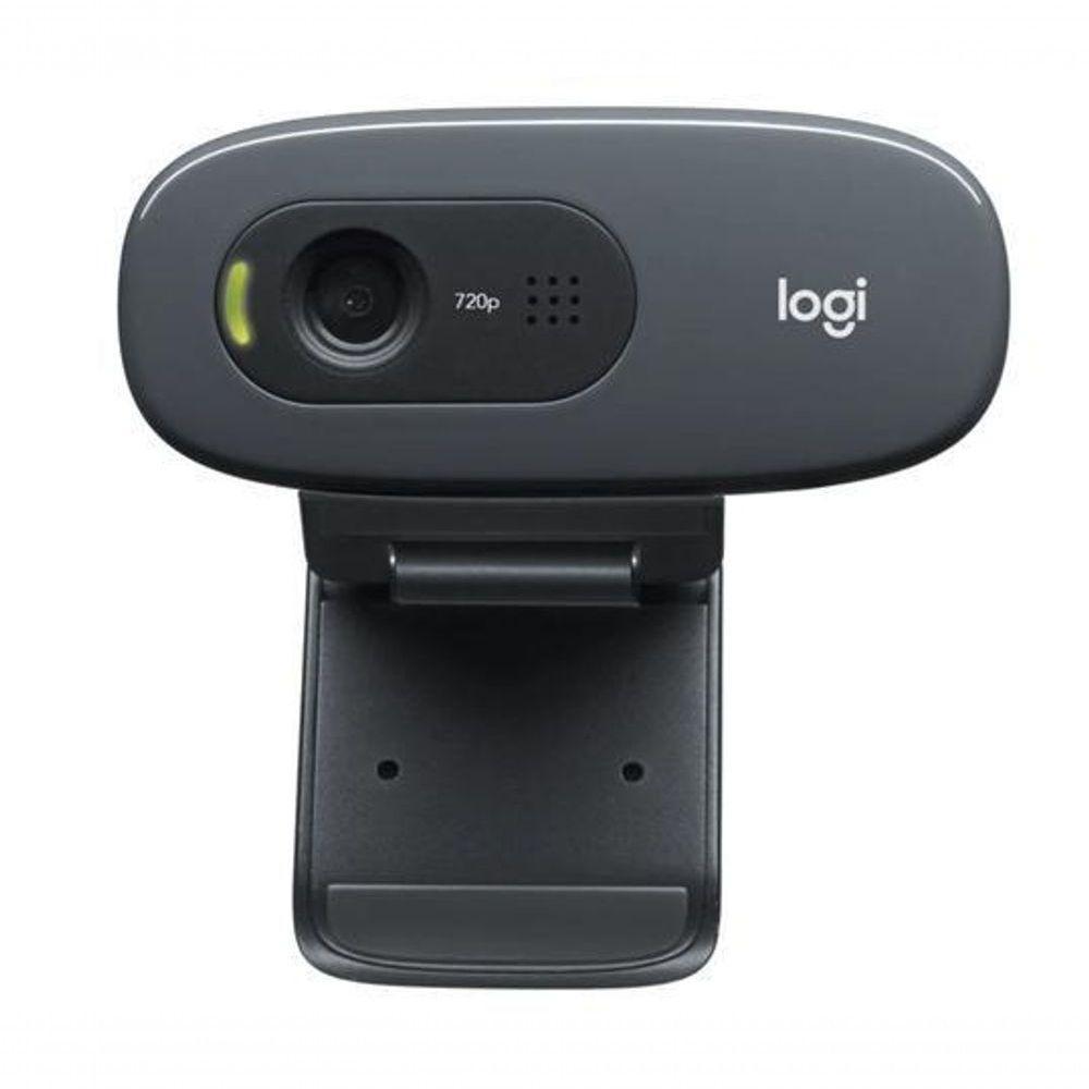 Câmera Webcam Logitech C270 Hd 720p Com Microfone Streamer - 3