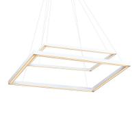 Lustre Pendente Newline Fit Led 747 Bivolt Branco 3000k Luz Amarela - 1