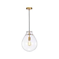 Lustre Pendente Skylight Tommy 3039 P E27 Bivolt Dourado-transparente Sky-3039tp - 2