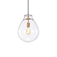 Lustre Pendente Skylight Tommy 3039 P E27 Bivolt Dourado-transparente Sky-3039tp - 4