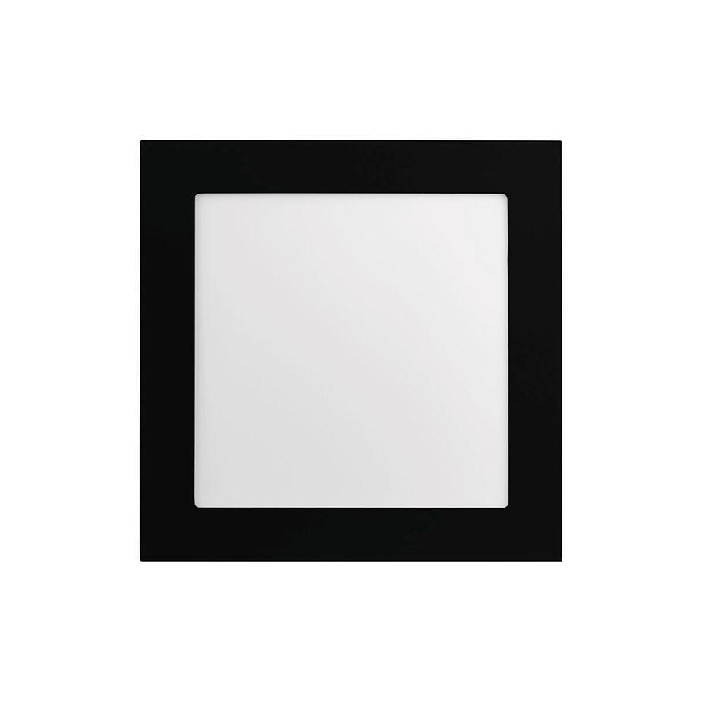 Painel Led Save Energy Quadrado Bivolt Jet Black 4000k - 1
