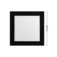Painel Led Save Energy Quadrado Bivolt Jet Black 4000k - 2