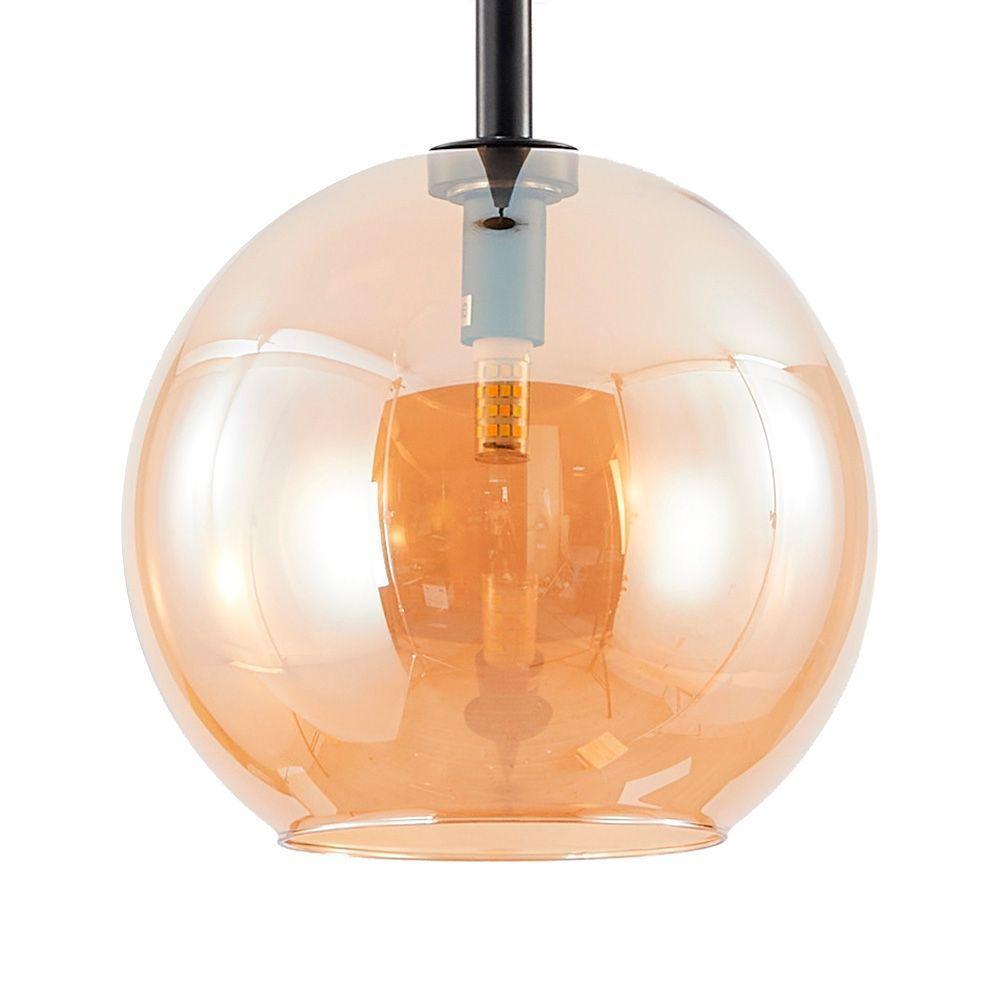 Lustre Pendente Skylight Posh 3048 G9 Bivolt Preto - 4