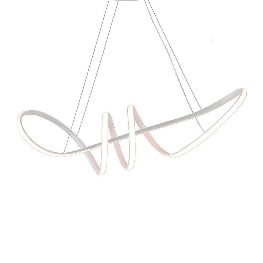 Lustre Pendente Skylight Strip 3020 Led Bivolt Branco - 1