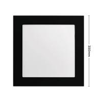 Painel Led Save Energy Quadrado Embutir 25w Bivolt Jet Black 6500k - 2
