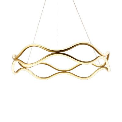 Lustre Pendente Skylight Matre 4009 Led Bivolt Dourado