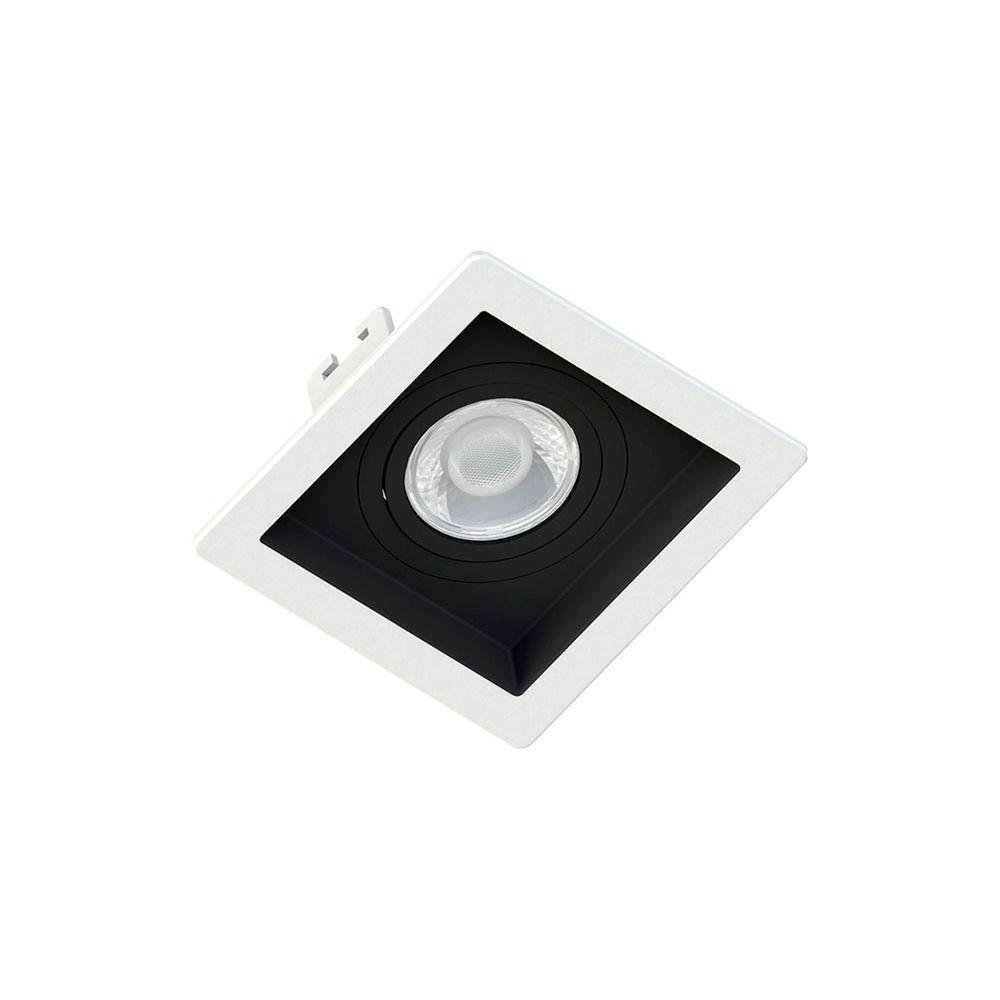 Spot De Embutir Recuado Save Energy Par 20 E27 Bivolt Branco-preto - 1