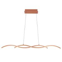 Lustre Pendente Quality Twine 1339 Com Led Bivolt Cobre - 1