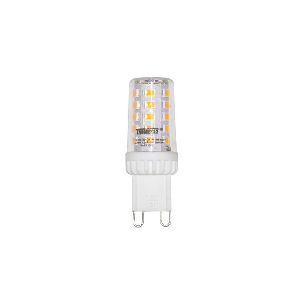Lâmpada Led Taschibra Halopin Espiga 3w G9 Bivolt 2200k Luz Amarela - 2