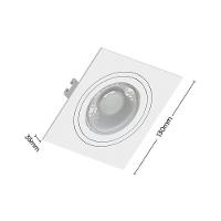 Spot De Embutir Plano Save Energy Par 20 E27 Bivolt Branco - 2