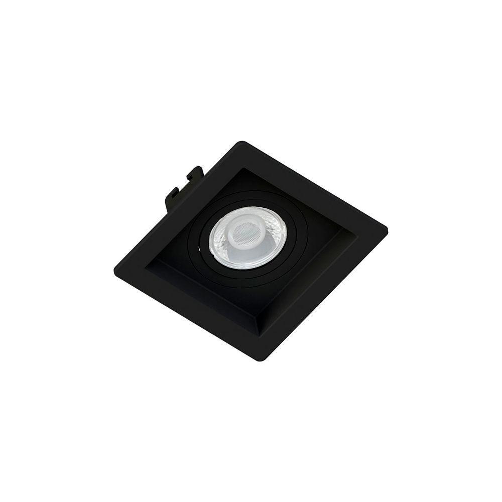 Spot De Embutir Recuado Save Energy Mr16 Gu10 Bivolt Preto - 1
