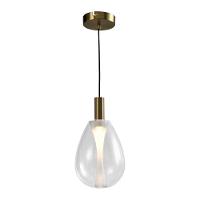 Lustre Pendente Skylight Thunder 4042 P Led Bivolt Bronze-transparente - 2